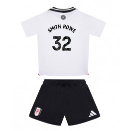 Fulham Emile Smith Rowe #32 Thuis tenue Kids 2024-25 Korte Mouw (+ Korte broeken)